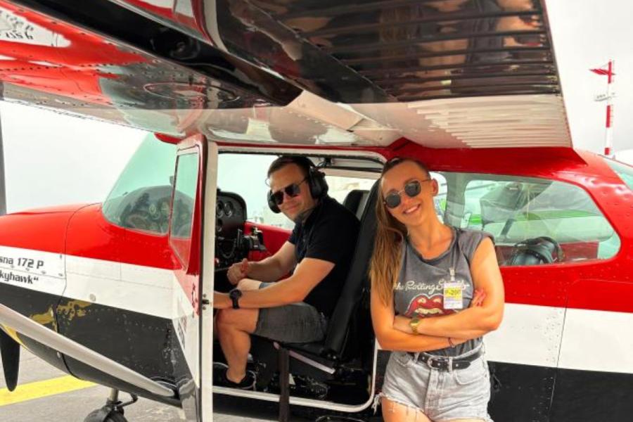 panoramic flight from zadar